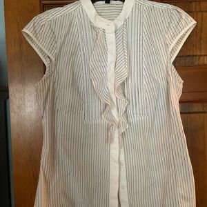 Express Design Studio striped blouse size M.